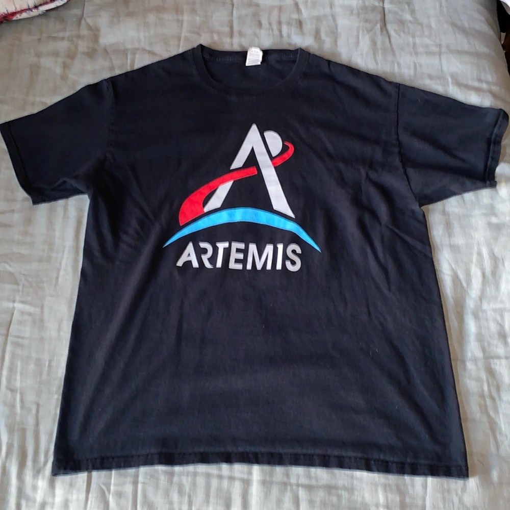 Fruit of the loom NASA Artemis T-shirt size Large